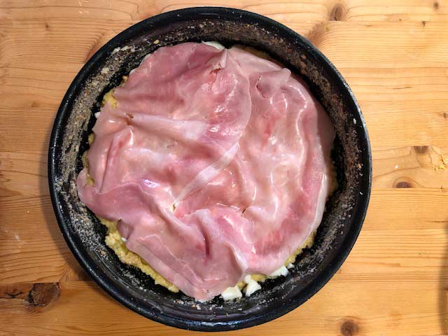 Gattò di patate con prosciutto delle Cugine in Cucina - Ricette Selenella
