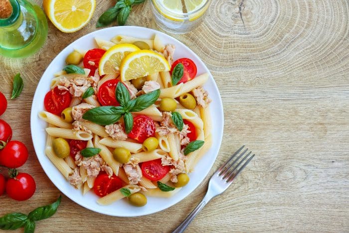 Porzione pasta