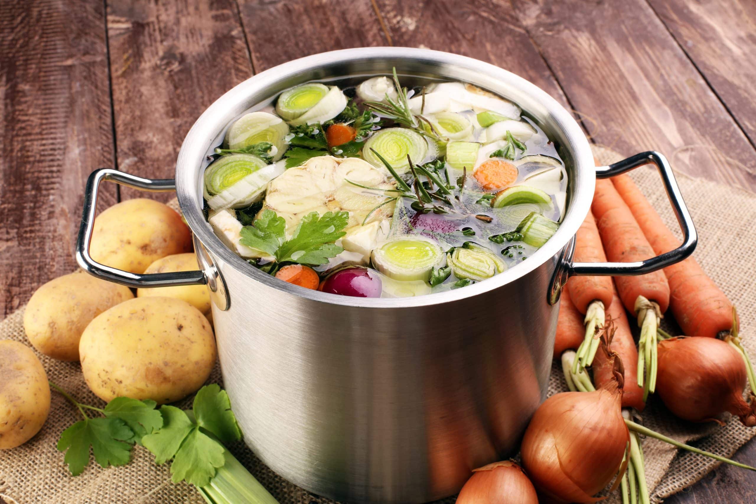 Brodo vegetale ricetta