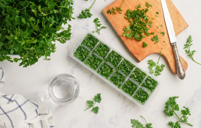 Congelare le erbe aromatiche