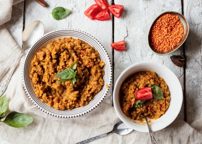 Ragù vegetale di lenticchie