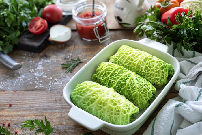Involtini di verza