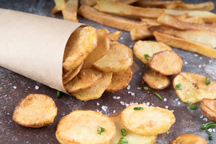 Patate croccanti in padella